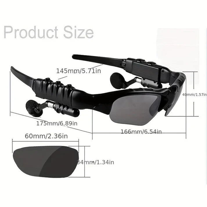 🔥Hot Sale🔥Wireless Sports Bluetooth Polarized Glasses-QIAWI