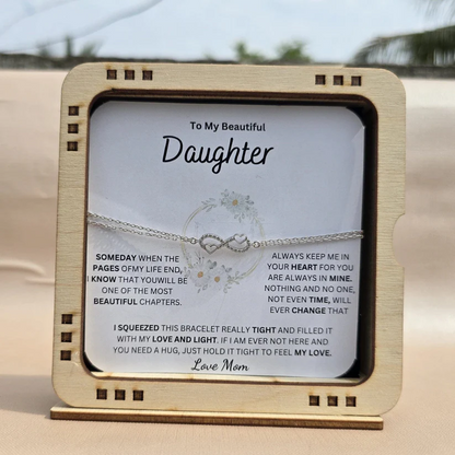 (Almost Sold Out) Always Keep Me In Your Heart - Bracelet For Daughter