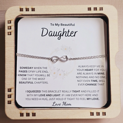 (Almost Sold Out) Always Keep Me In Your Heart - Bracelet For Daughter