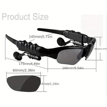 🔥Hot Sale🔥Wireless Sports Bluetooth Polarized Glasses-QIAWI