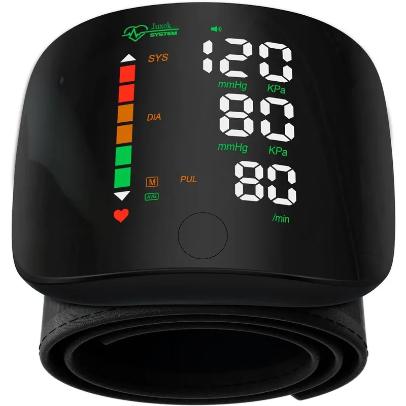 Juxek Wrist Blood Pressure Monitor—Health Monitoring Adjustable